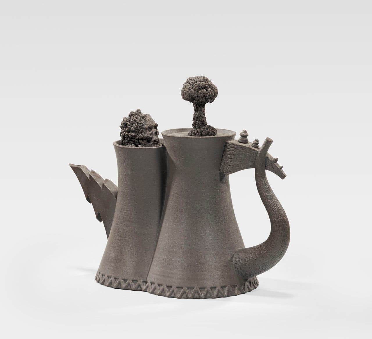 Cooling Towers Teapot (Variation #21), Yixing Series