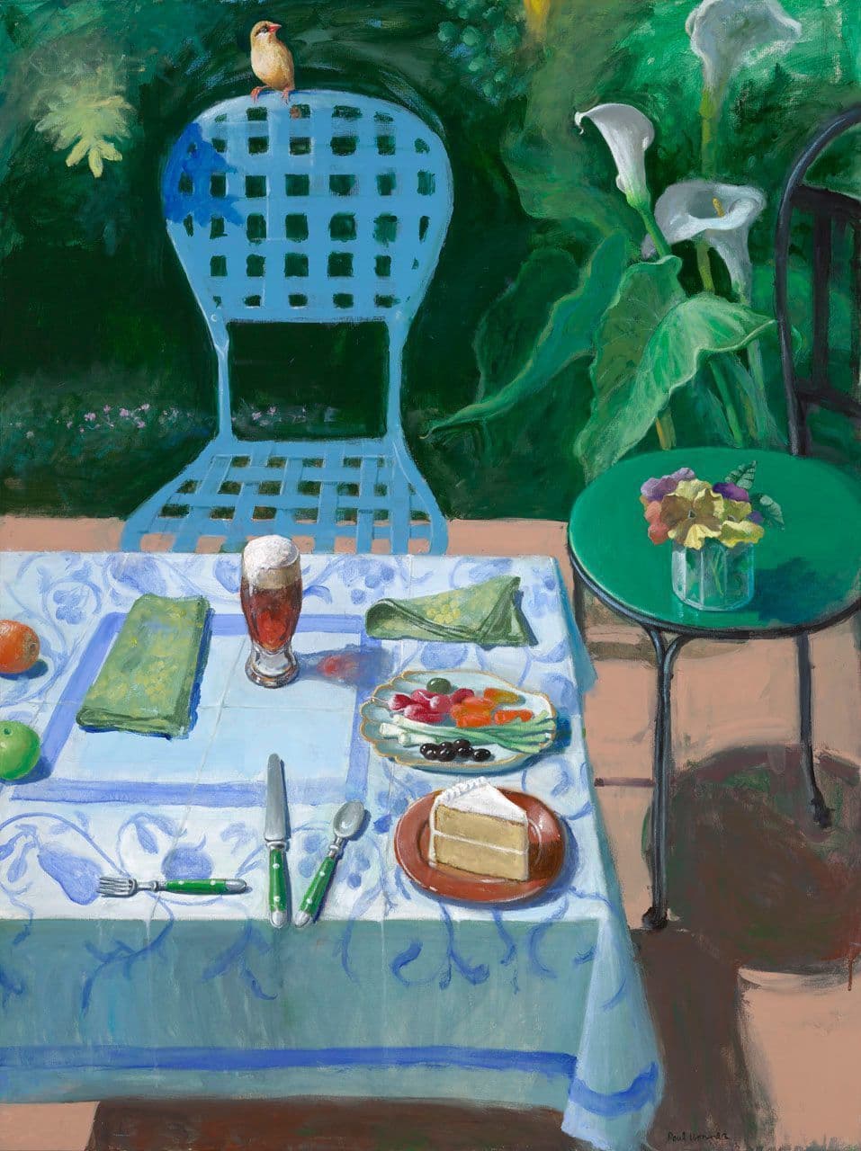 Garden Chairs and Lunch Table