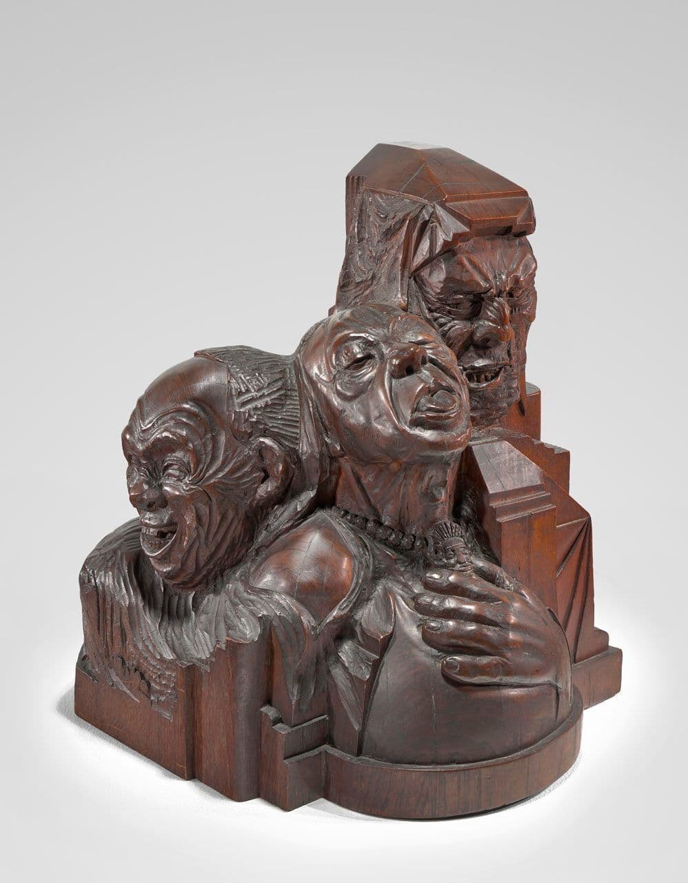 The Three Disgraces (Folly, Ignorance, and Superstition)