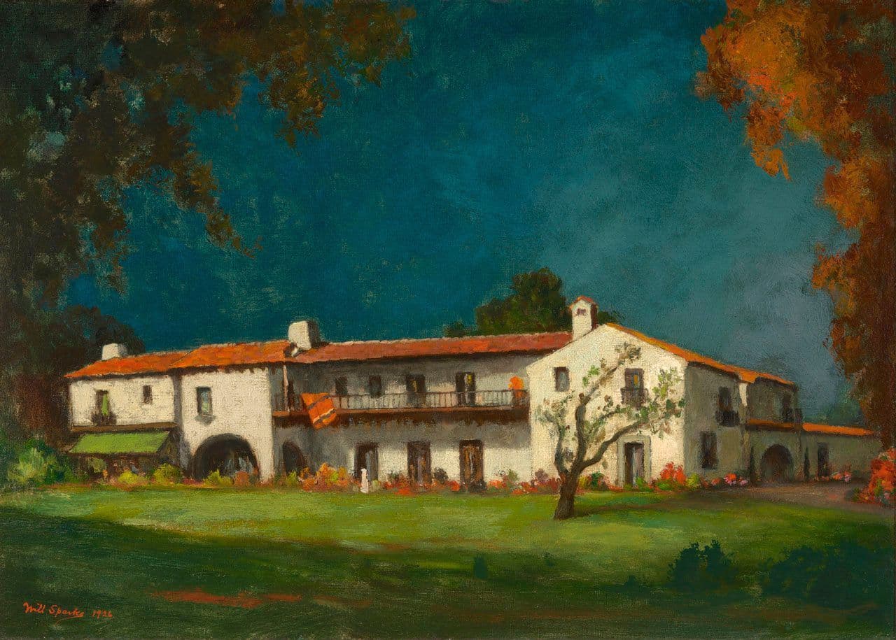 Adobe Home (Jackling Home, Woodside, California)