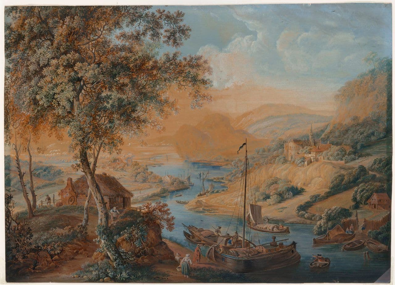 An Imaginary Rhine Landscape