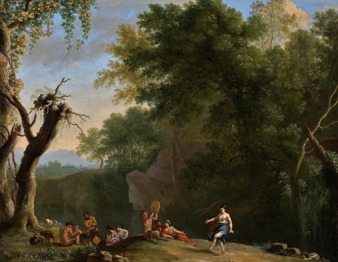A Bacchanal in a Landscape
Herman  van Swanevelt 17th Century
2019.42