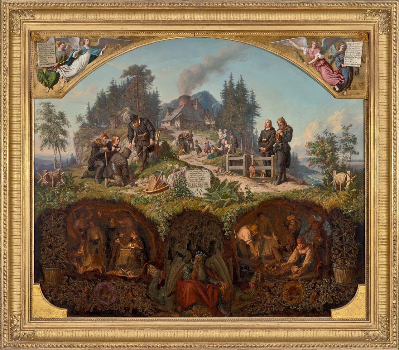 Allegory of Mining