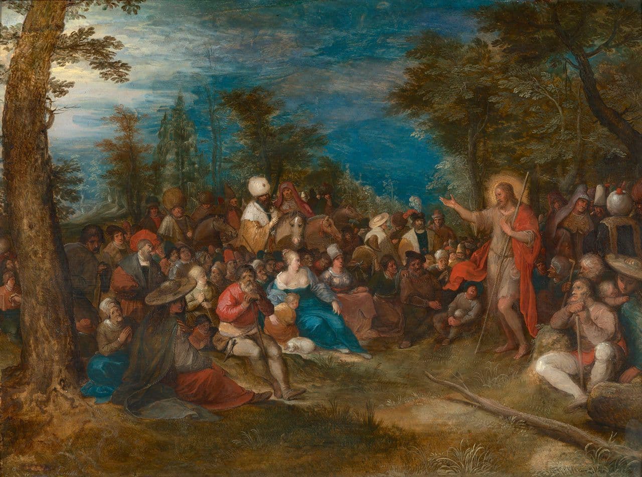 Saint John the Baptist Preaching in the Wilderness