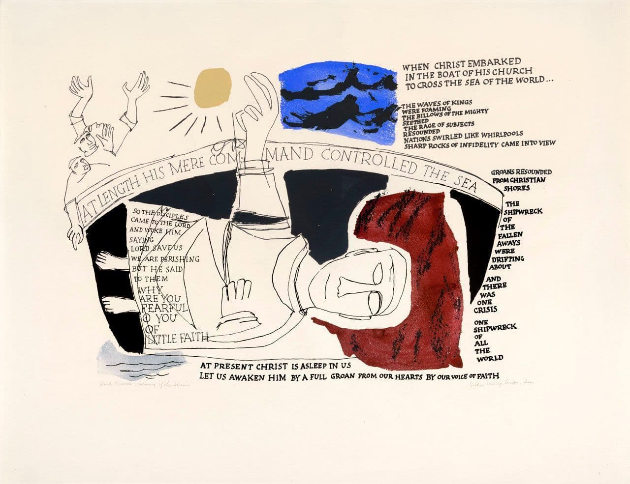 Word Picture: Christ Calming the Storm