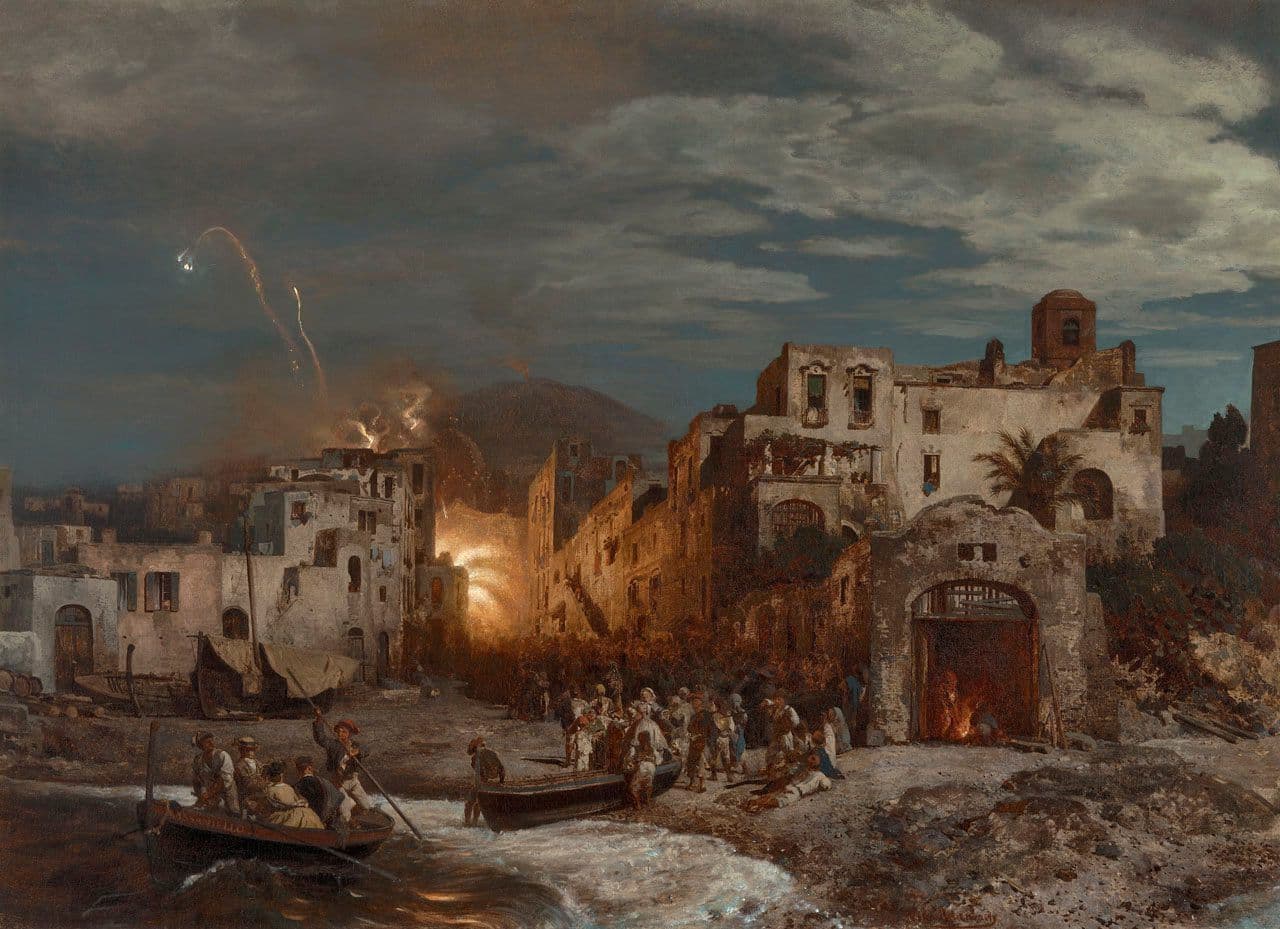 Festival and Fireworks by Moonlight, Resina