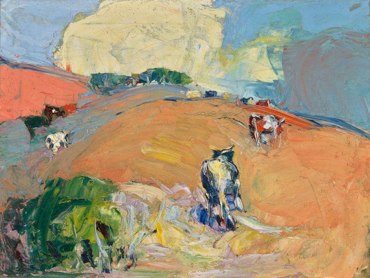 Untitled (Cows and Pasture)