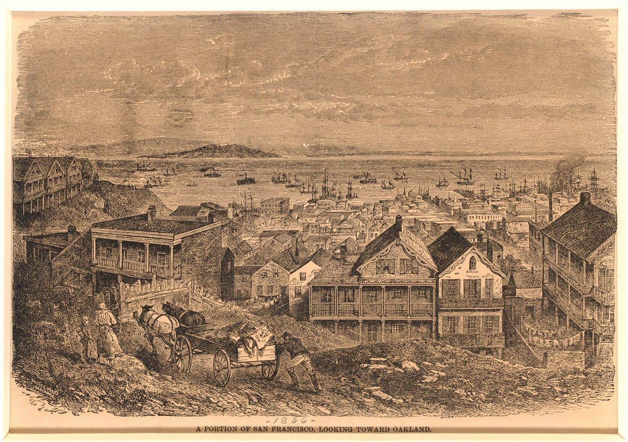 A Portion of San Francisco, Looking Toward Oakland
19th Century
2019.74.14