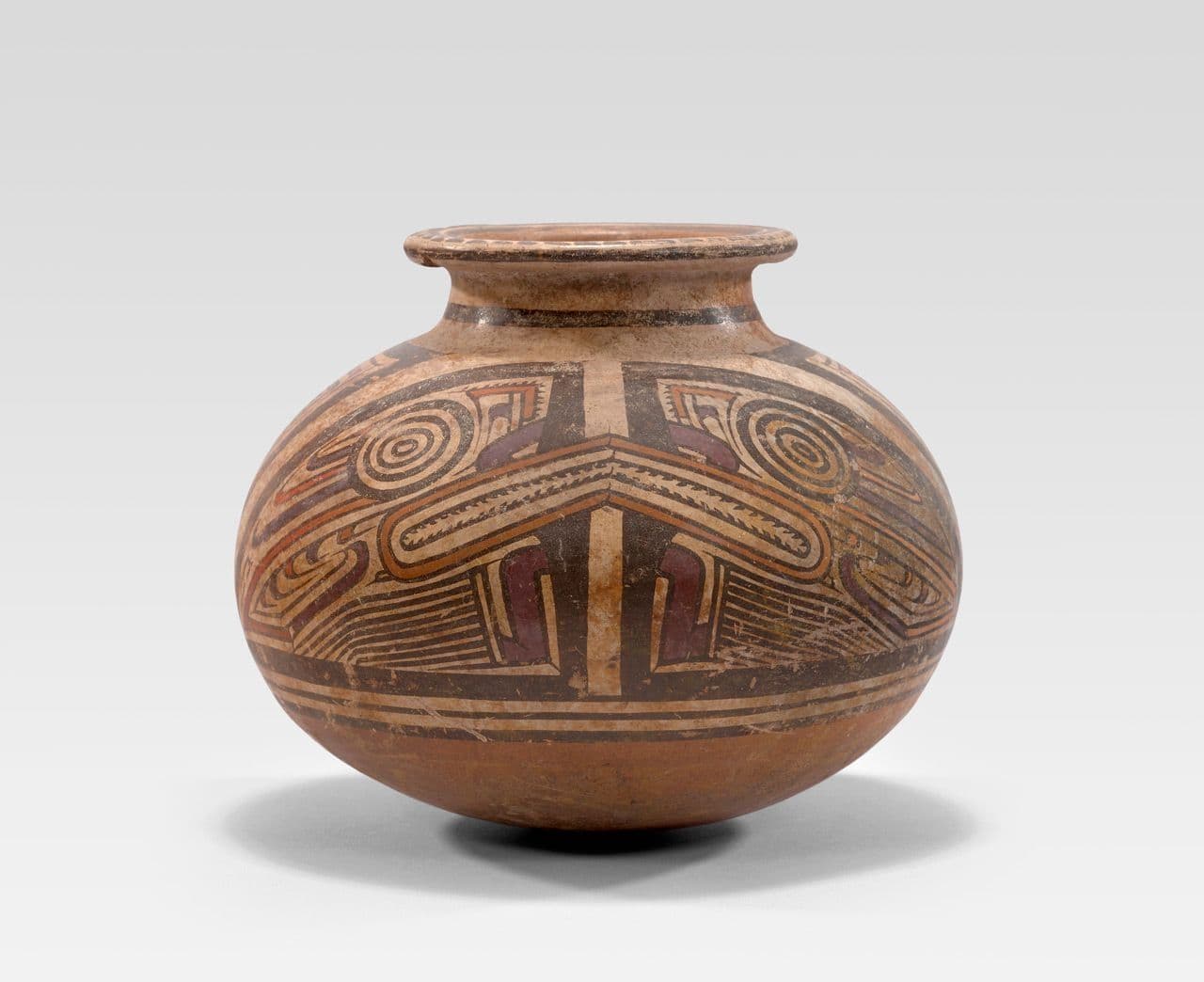 Subglobular Jar with Face