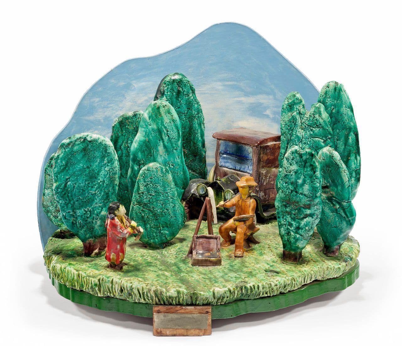 Against a Background of Aspens Taos Artist Bert Phillips Paints his Indian Model
Chris  Unterseher 20th Century
2014.113.1