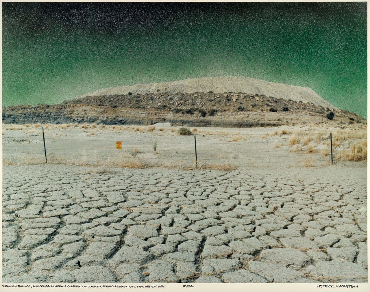 Uranium Tailings, Anaconda Minerals Corporation, Laguna Pueblo Reservation, New Mexico, from "Nuclear Enchantment"