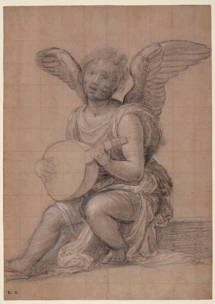 Angel Playing a Lute