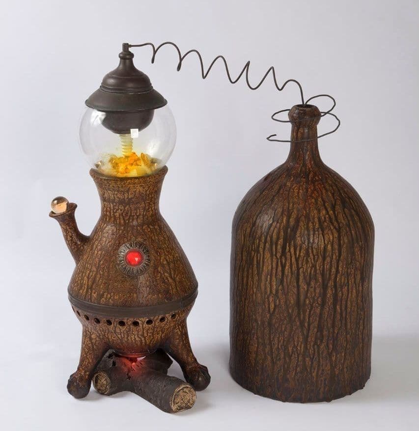 Still with Gold Crystals and Jug