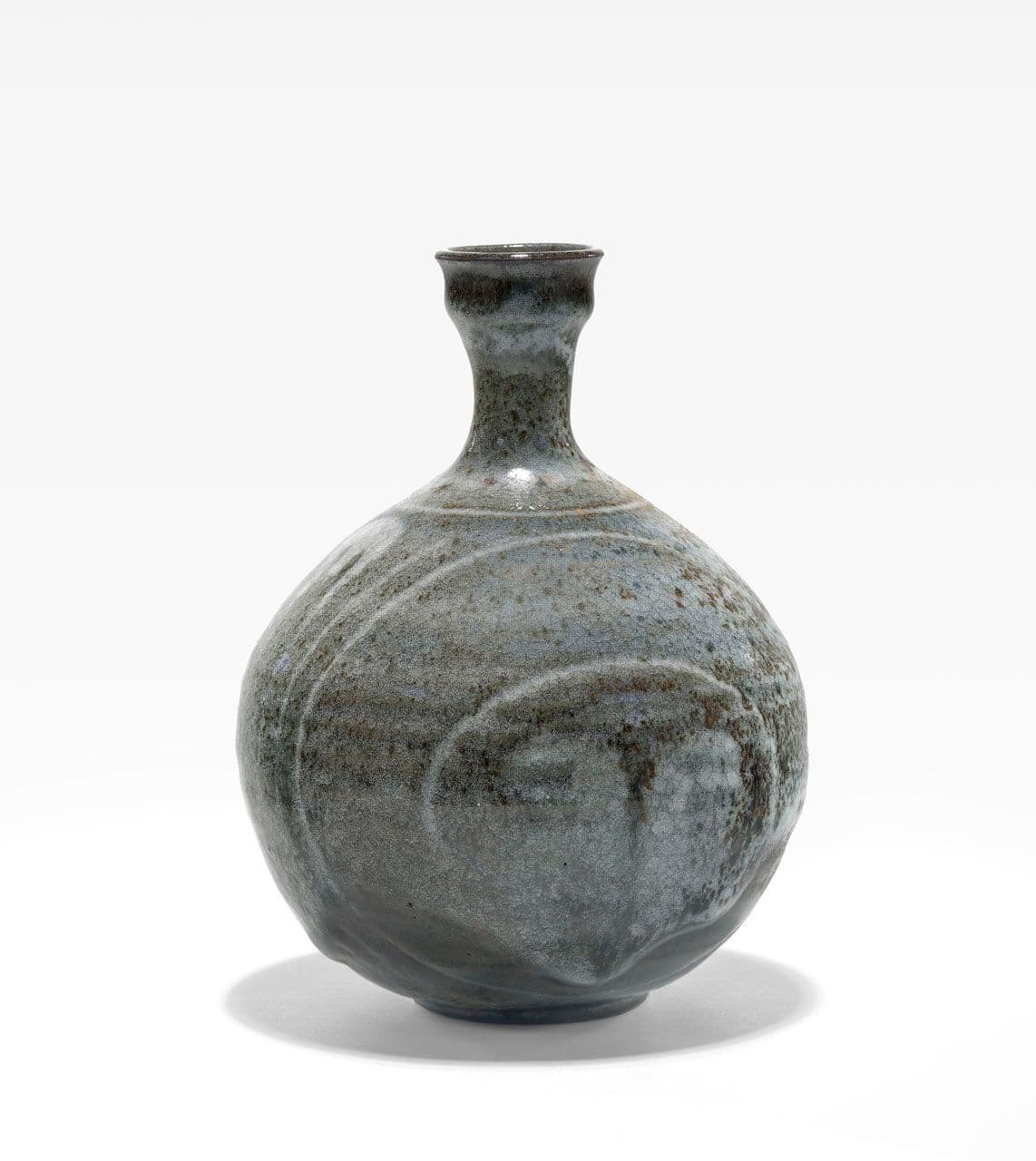 Bottle with Carved Inlay