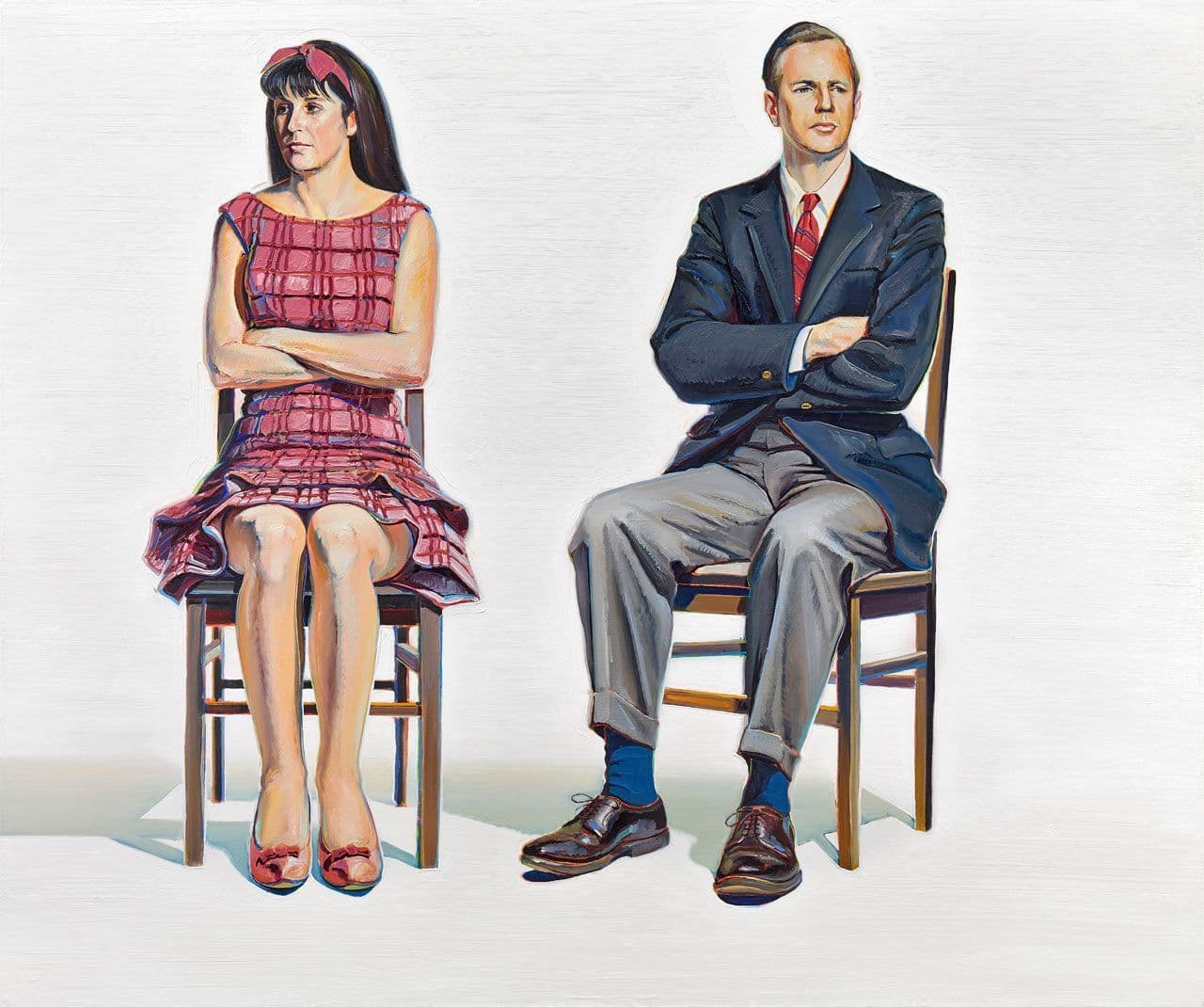 Two Seated Figures
