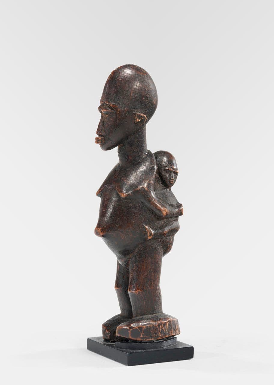 Woman Holding Infant on Her Back
Lobi people, Burkina Faso (early–mid-20th century)
20th Century
2016.37.61 Woman Holding Infant on Her Back