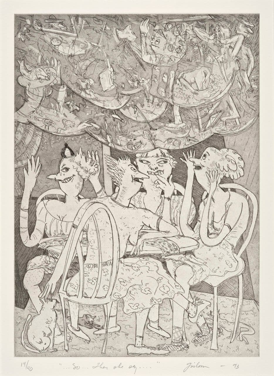 ...So...Then she sez...
Gladys  Nilsson 20th Century
1995.10.1
