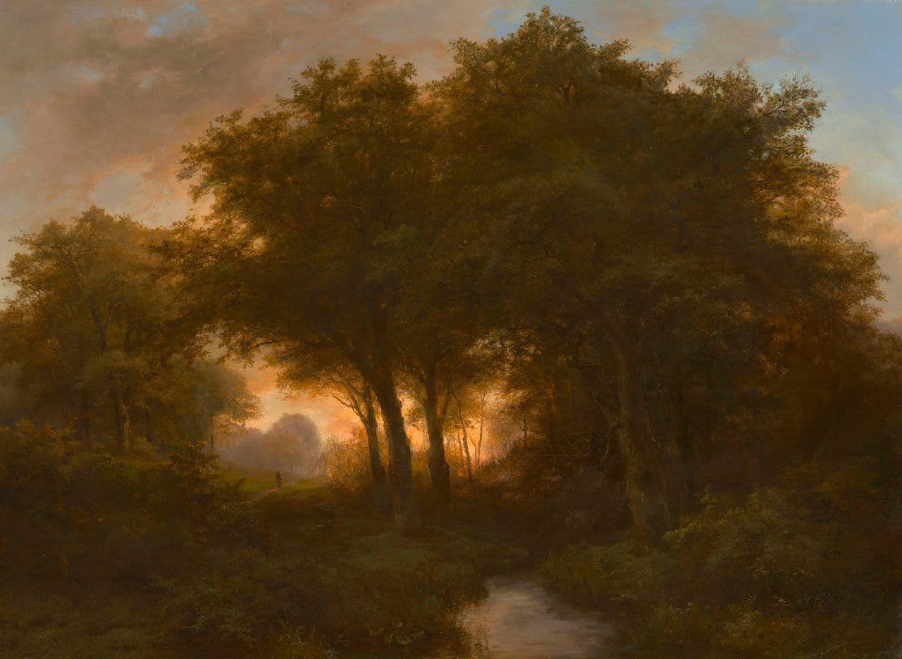 Country Landscape at Twilight