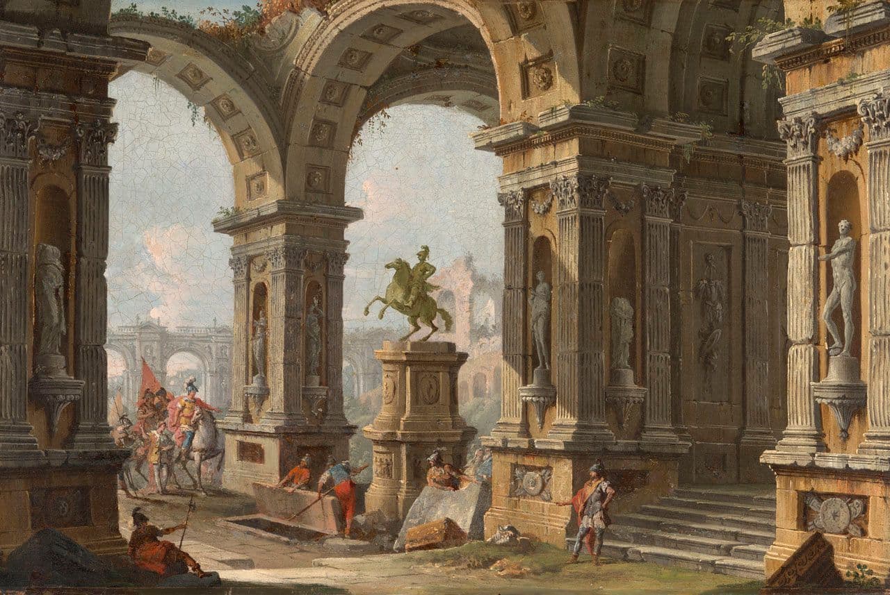 Alexander Visiting the Tomb of Achilles