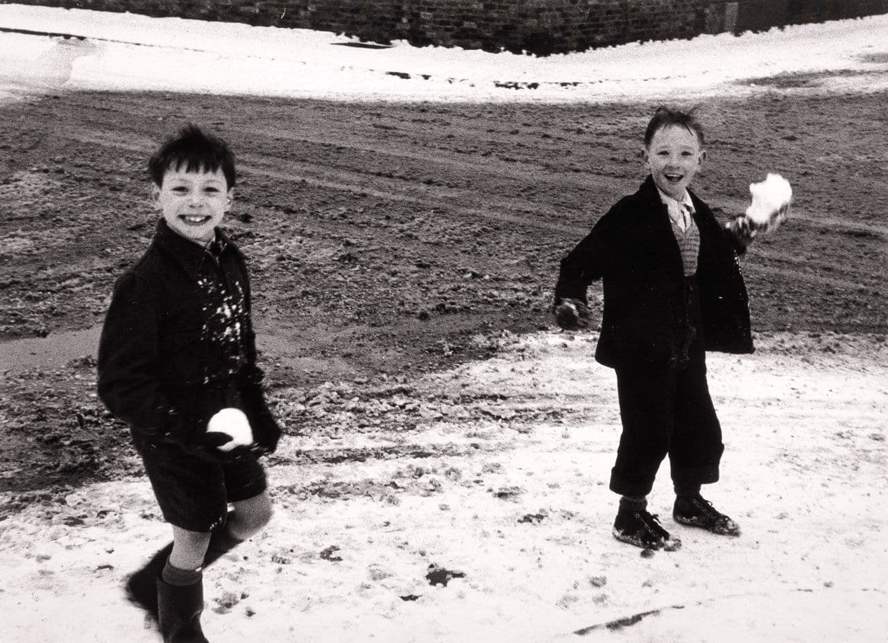 Children Playing in the Snow, Bethnal Green