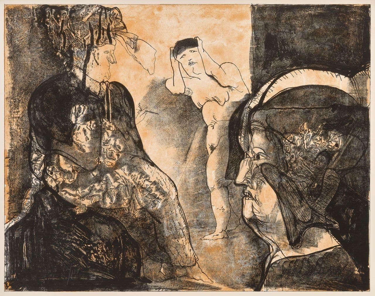 Lo Feo de Este Mundo III (The Dispossessed Ones of This World III), Plate 7, from the series Homage to Quevedo