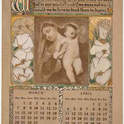 Innocence of Childhood Calendar - March/April 1909