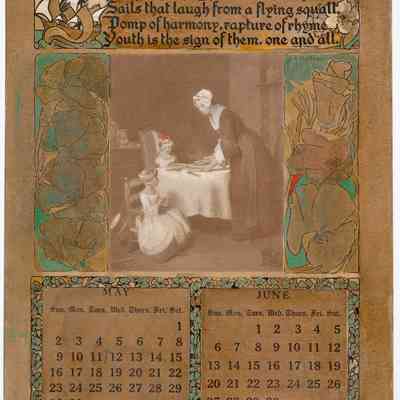 Innocence of Childhood Calendar - May/June 1909