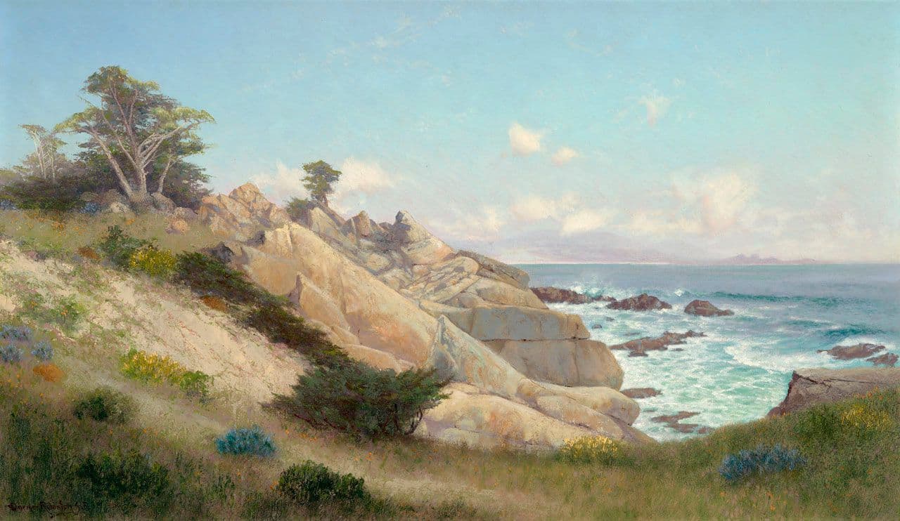 Point George, Seventeen Mile Drive, Monterey, in Springtime
Charles Dorman Robinson
20th Century
2022.91.4 Point George, Seventeen Mile Drive, Monterey, in Springtime