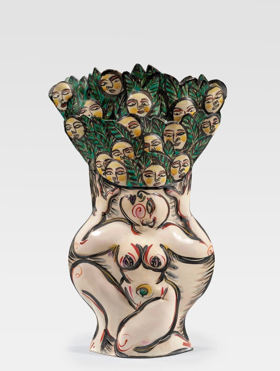 Envelop Vessel with Multi Heads
Akio Takamori
20th Century,21st Century
2022.14.113 Envelop Vessel with Multi Heads