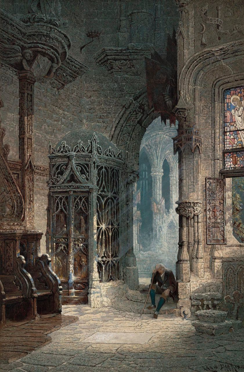 She Will Come Tomorrow
Edwin Deakin
19th Century
She Will Come Tomorrow