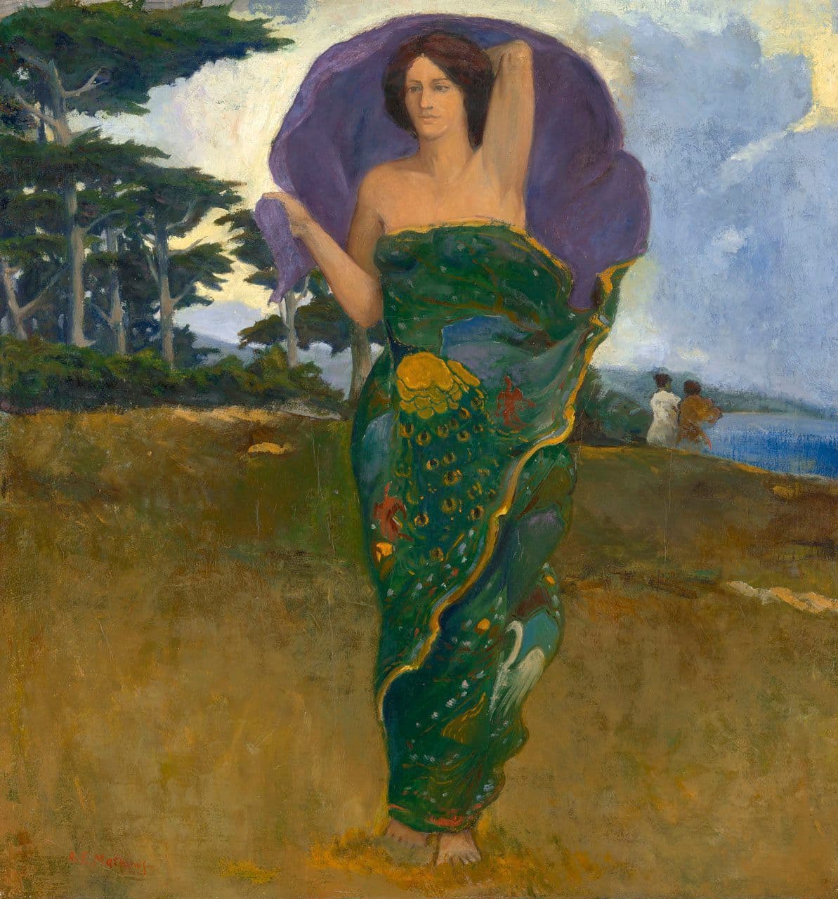 Natalie Holmann at Monterey
Arthur Frank Mathews
19th Century,20th Century
2022.88.1 Natalie Holmann at Monterey