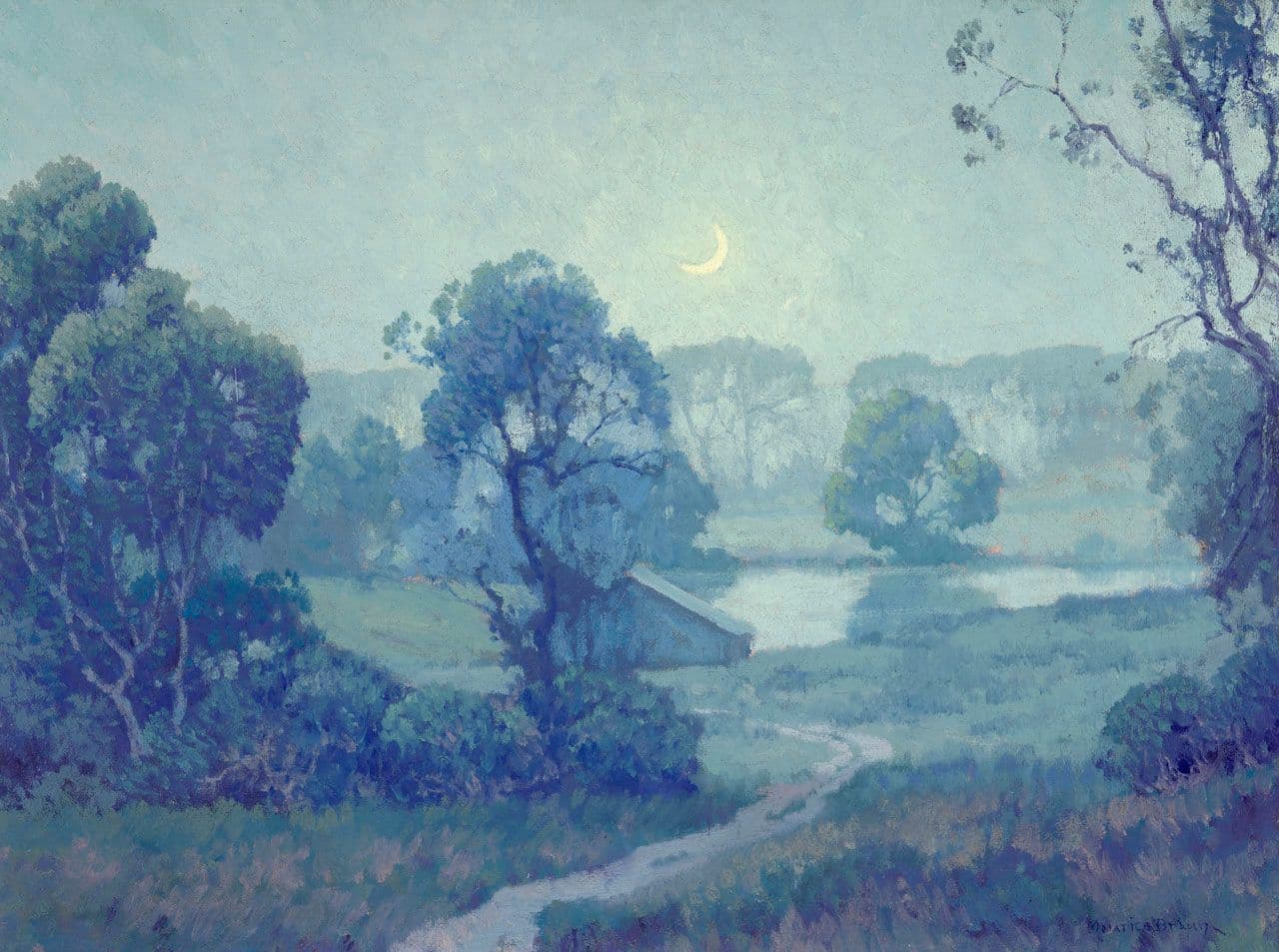Early Morning Moonrise
Maurice Braun
20th Century
2009.48 Early Morning Moonrise