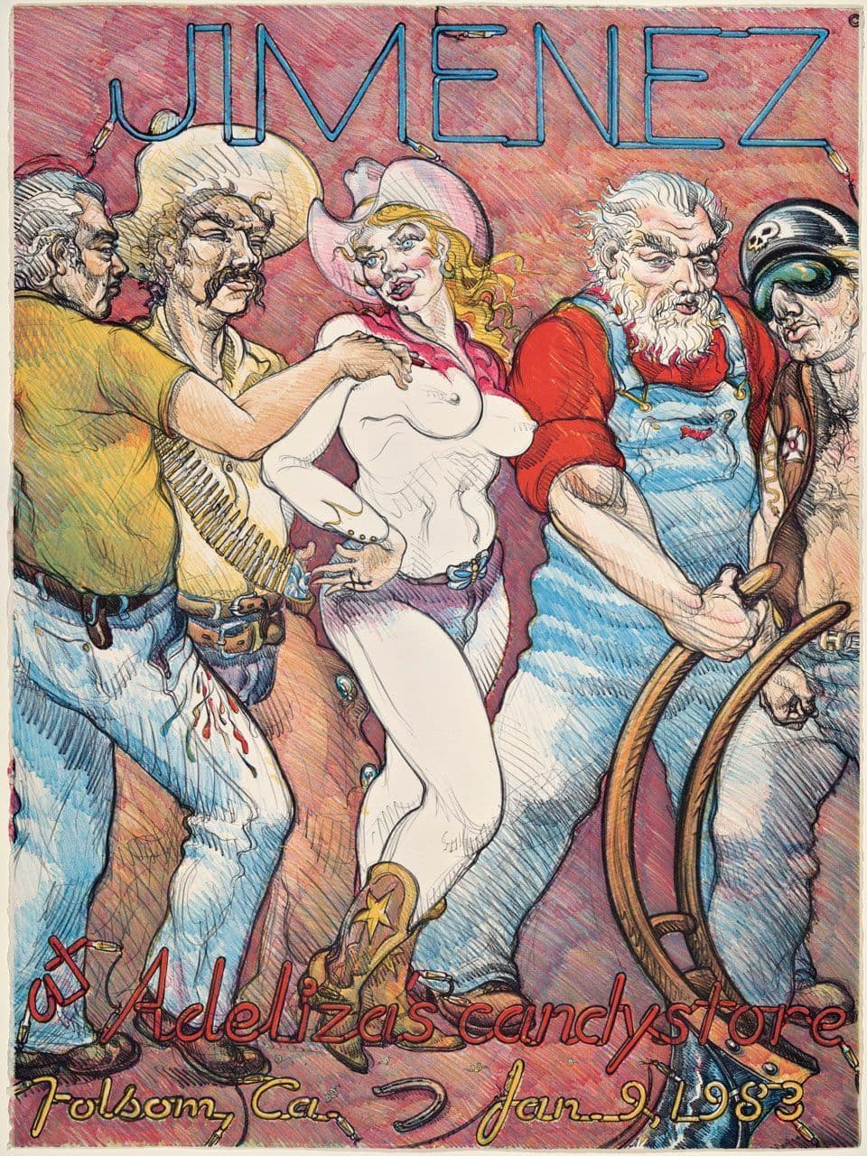 Untitled (At Adeliza's Candystore)
Luis Jiménez
20th Century
2020.3.12 Untitled (At Adeliza's Candystore)