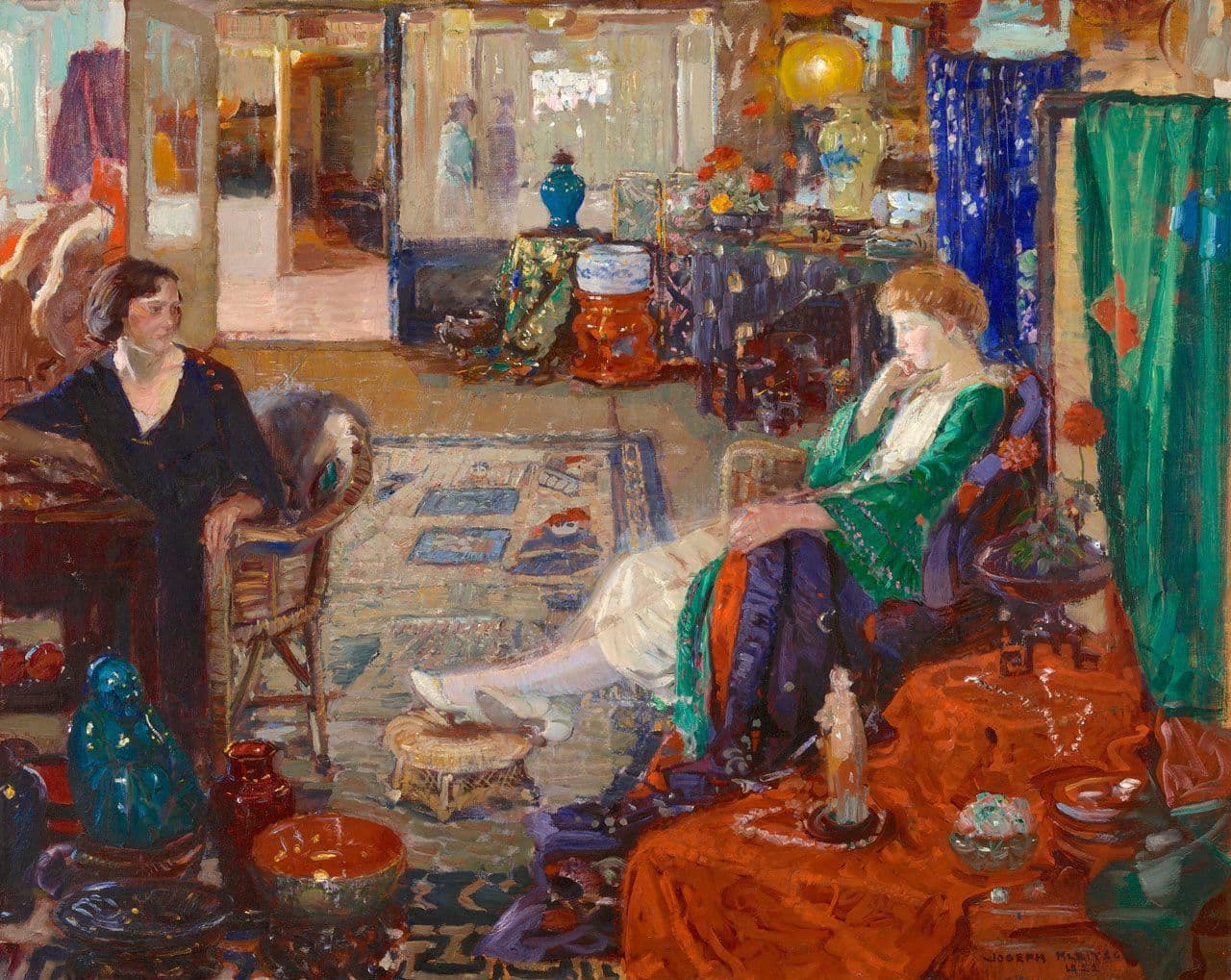 The Oriental Shop
Joseph Kleitsch
20th Century
2010.76 The Oriental Shop