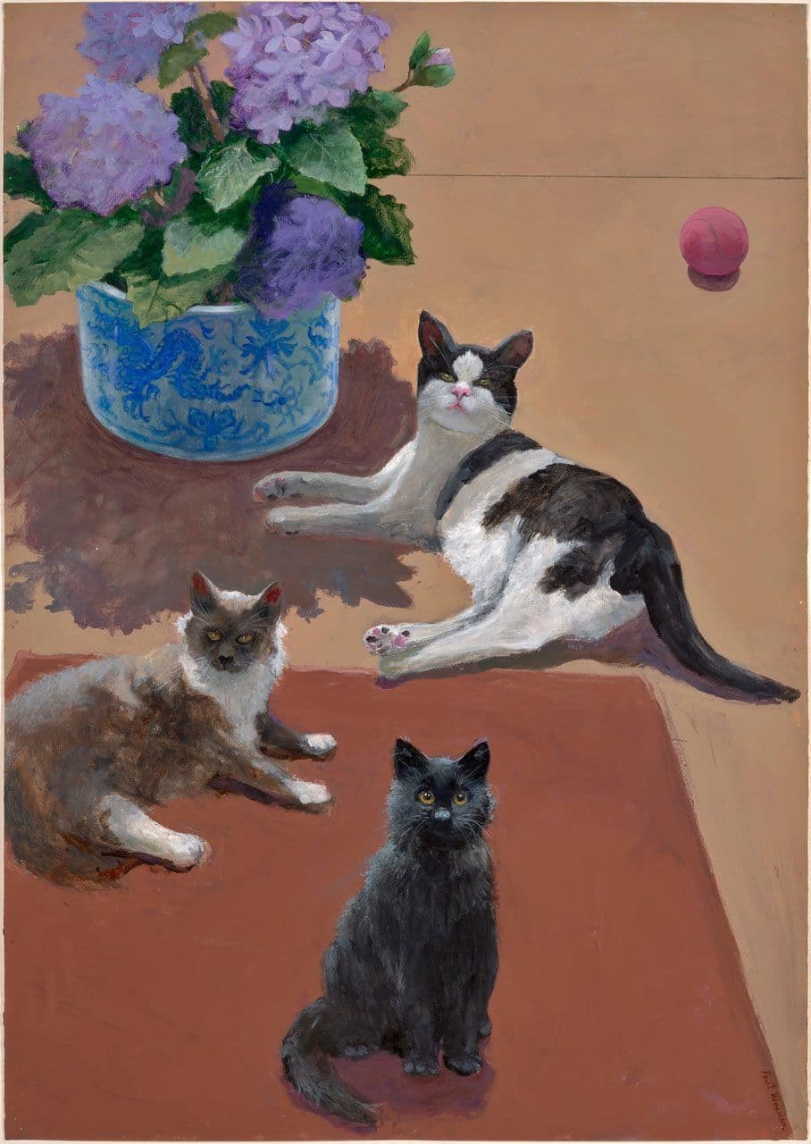 Page of Studies with Cats
Paul Wonner
20th Century
2009.5 Page of Studies with Cats