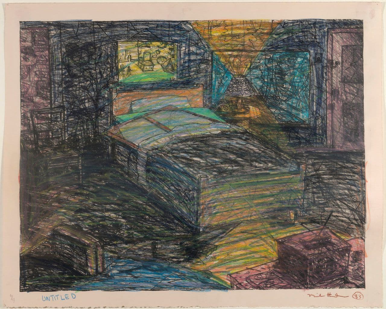 Untitled (Bedroom)
Mike Henderson
20th Century
2009.88.1 Untitled (Bedroom)