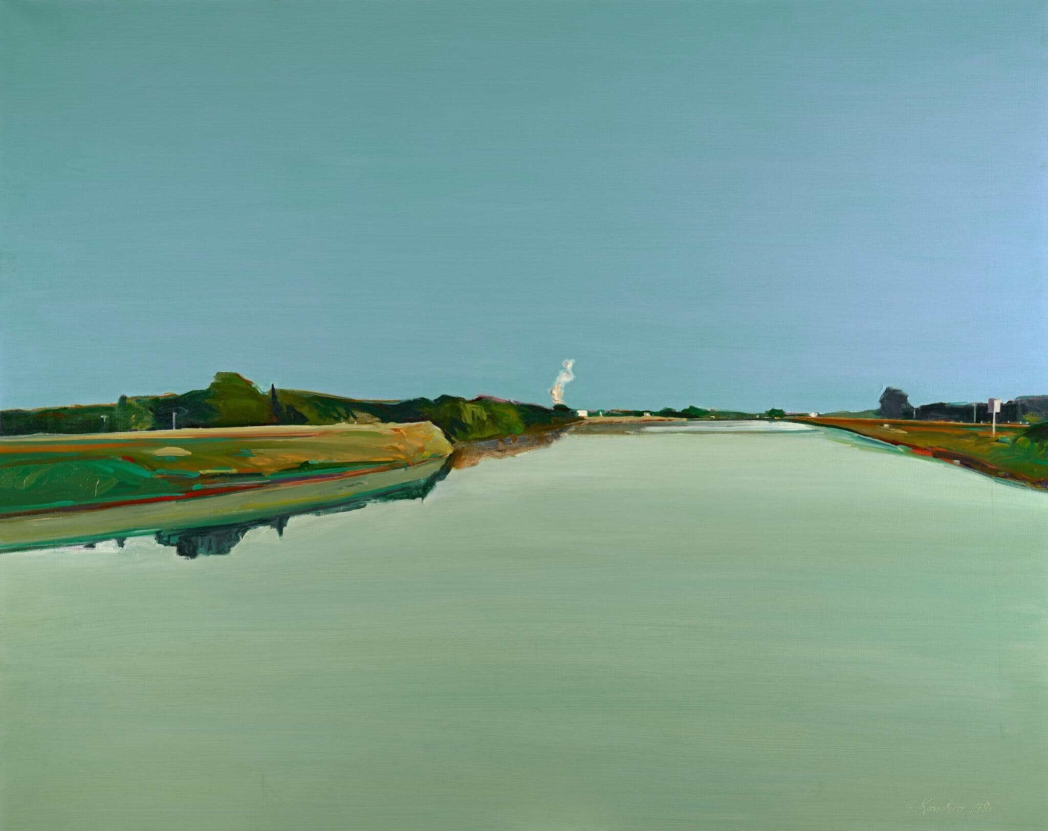 Sacramento River
Gregory Kondos
20th Century
1991.30.1 Sacramento River