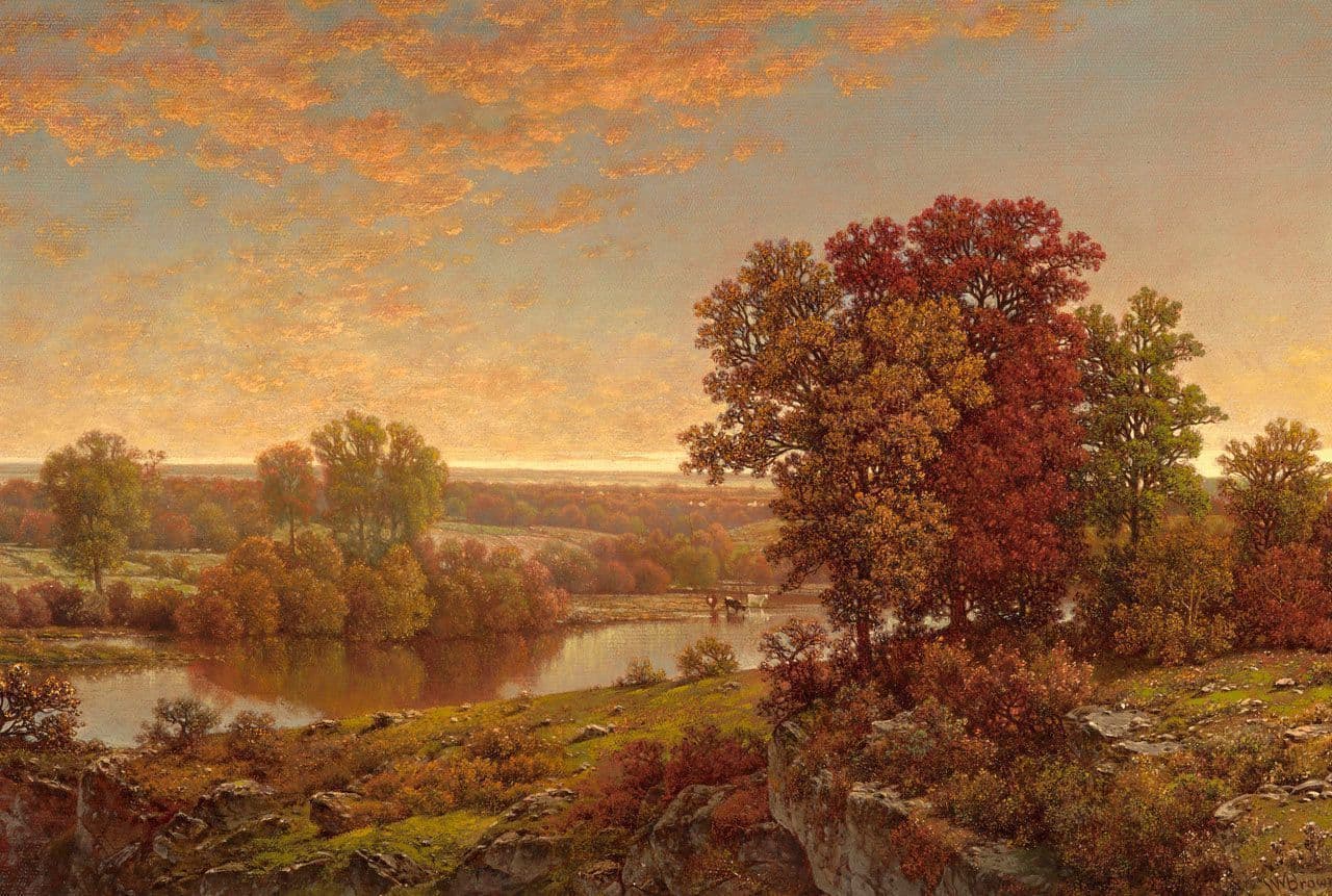Autumn Scene
William Mason Brown
19th Century
2023.54.2 Autumn Scene