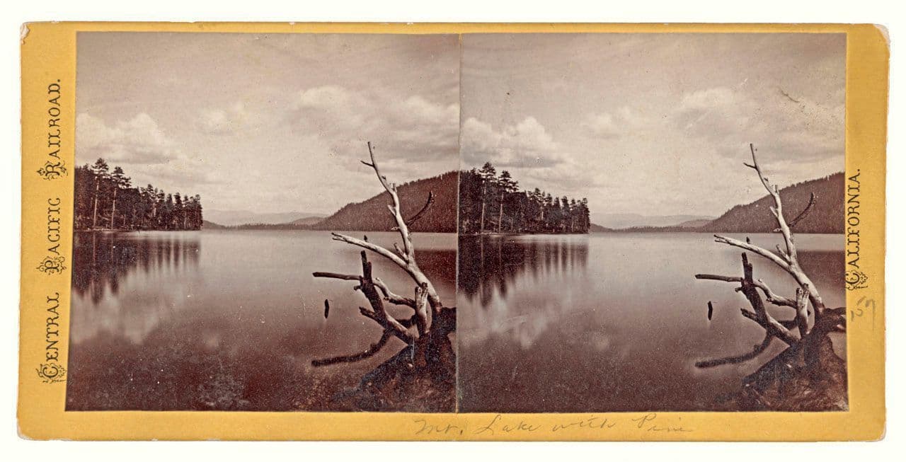 View of Donner Lake. Altitude 5,964
Alfred A. Hart
19th Century
1870.179 View of Donner Lake. Altitude 5,964