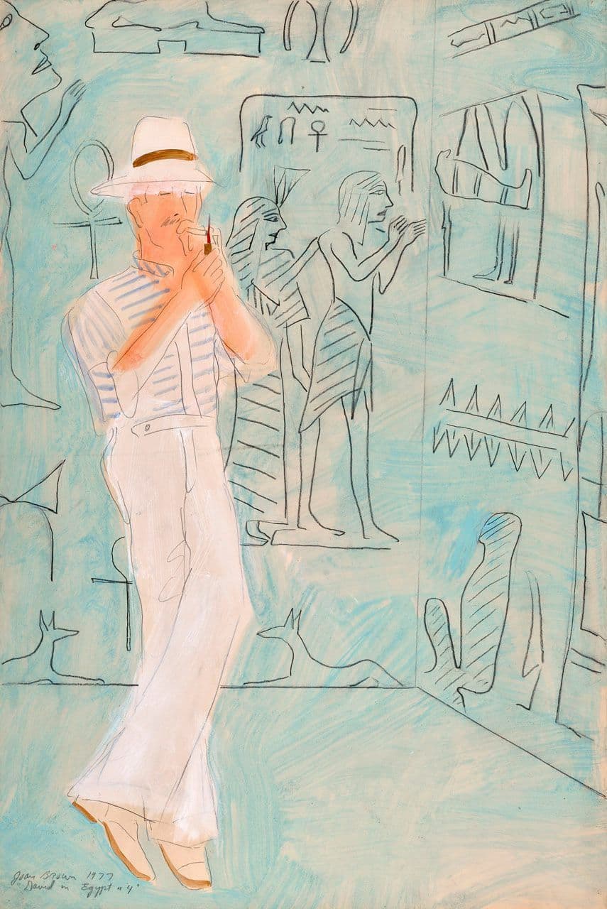 David in Egypt #4
Joan Brown
20th Century
1987.8.4 David in Egypt #4