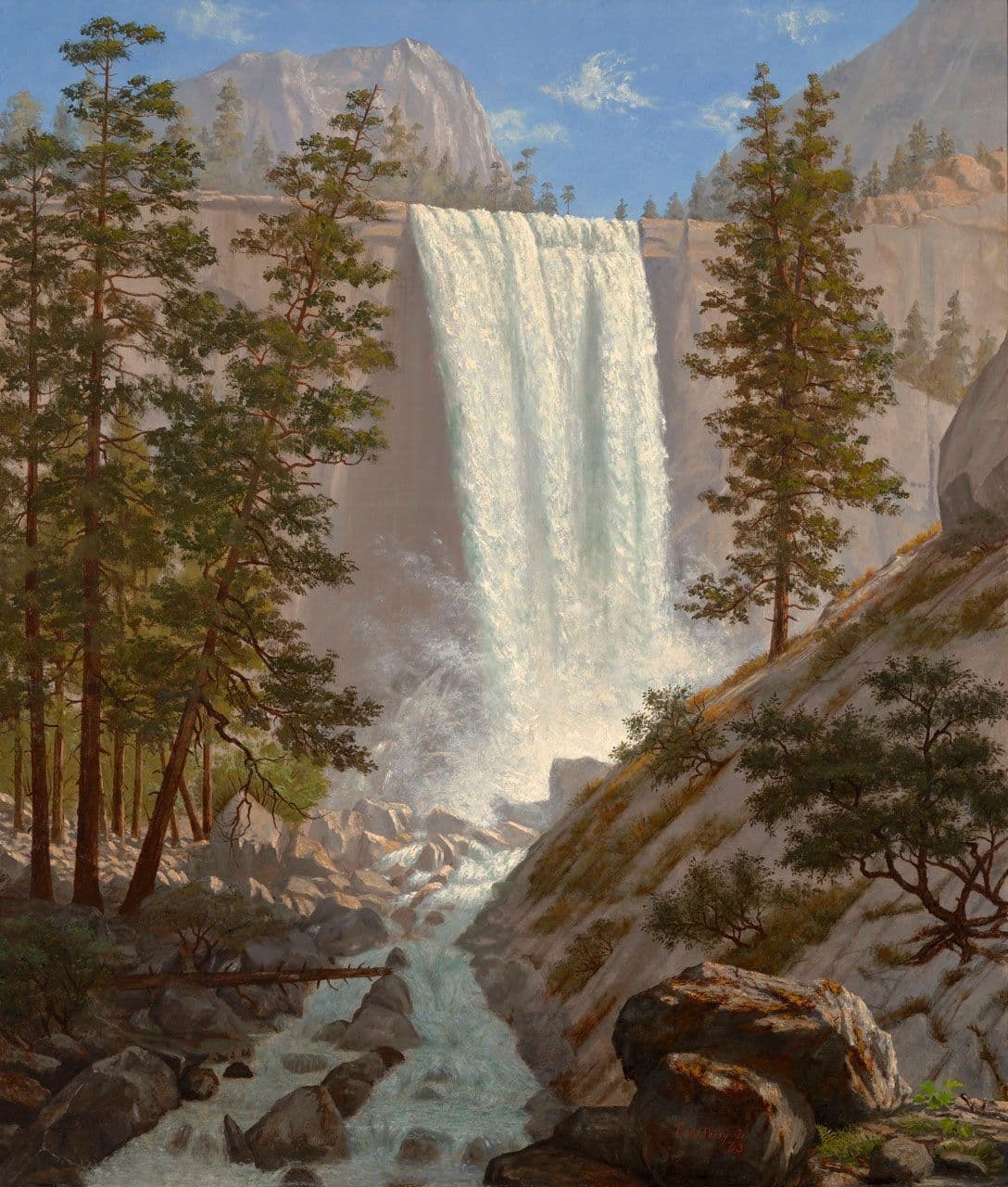 Vernal Fall, Yosemite
Enoch Wood Perry Jr.
19th Century
Vernal Fall, Yosemite