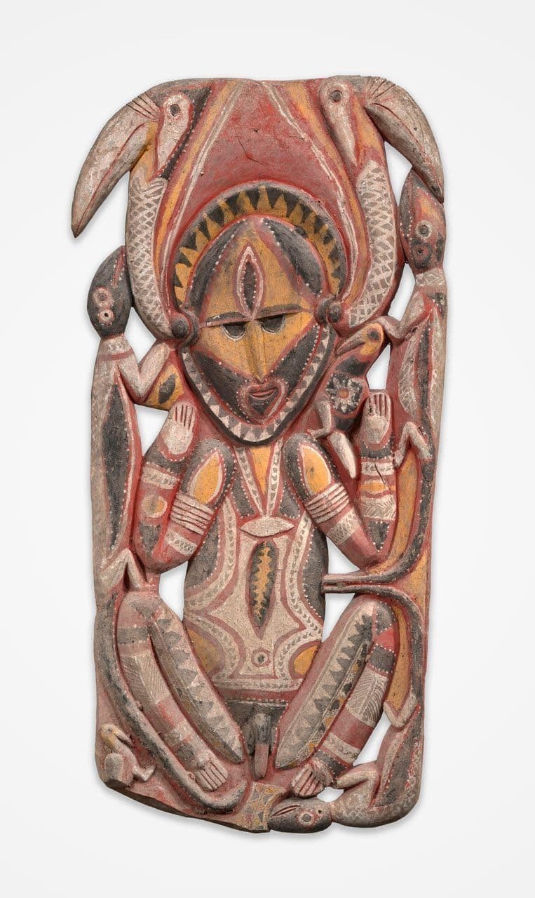 Abelam Panel
Abelam people, Papua New Guinea (early to mid 20th century)
20th Century
2021.94.4 Abelam Panel
Abelam people, Papua New Guinea (early to mid 20th century)
20th Century
2021.94.4