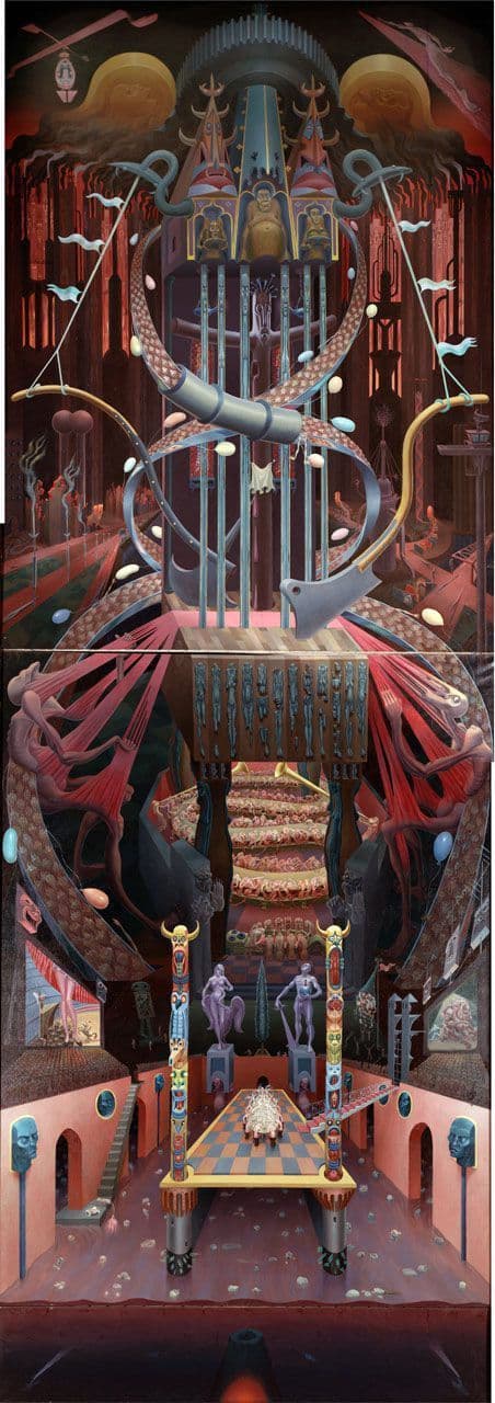 My World and Yours (And the Gods Created the World in Their Own Image)
Irving Norman
20th Century
2001.47.a My World and Yours (And the Gods Created the World in Their Own Image)