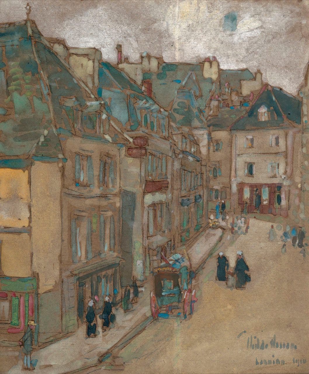 A Street Scene in Brittany
Childe Hassam
20th Century
2019.145.14 A Street Scene in Brittany
Childe Hassam
20th Century
2019.145.14