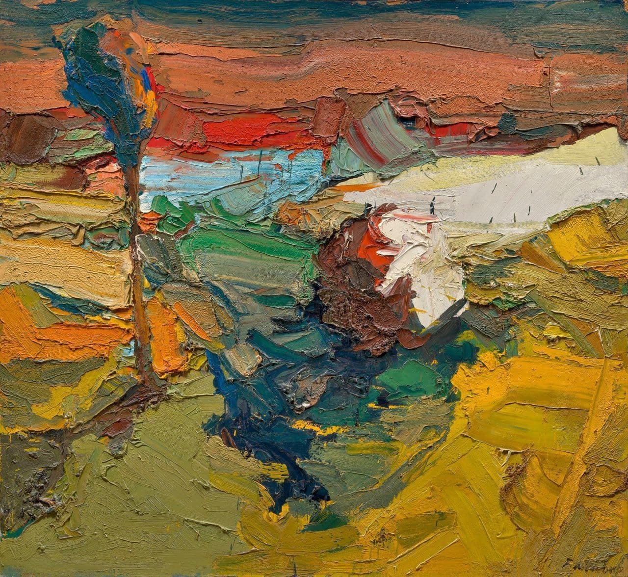 Autumn Landscape
Jerrold Ballaine
20th Century
2021.80.2 Autumn Landscape