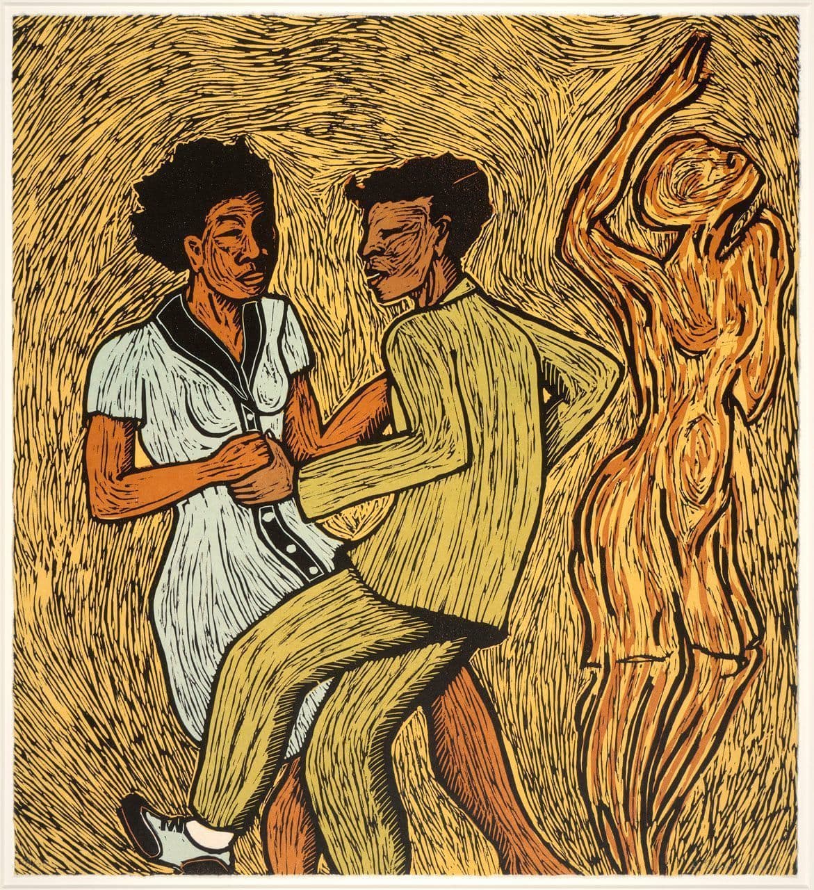Jitterbug, from the Copacetic portfolio
Alison Saar
21st Century
2019.60.7 Jitterbug, from the Copacetic portfolio