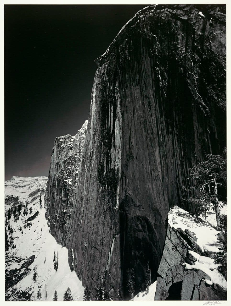 Monolith, the Face of Half Dome, Yosemite National Park, California
Ansel Adams
20th Century
1986.20.2 Monolith, the Face of Half Dome, Yosemite National Park, California