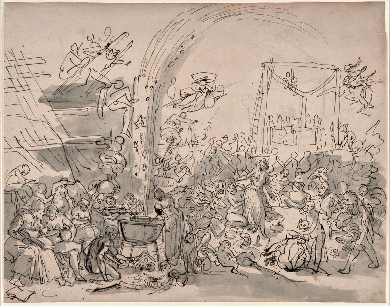 RECTO: Witches' Sabbath
Michael Herr
17th Century
1871.28.a RECTO: Witches' Sabbath