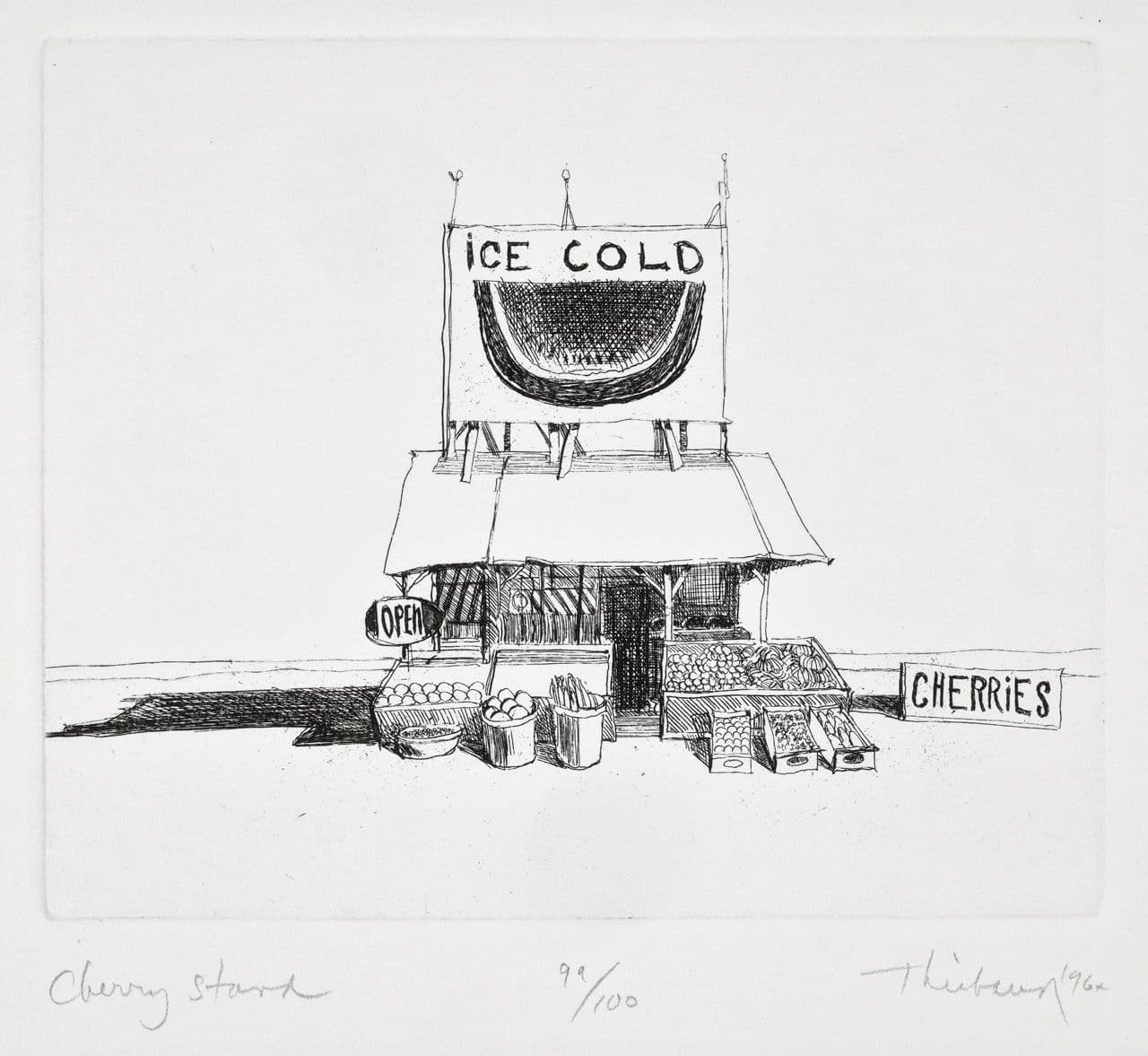 Cherry Stand, from Delights series Cherry Stand, from Delights series