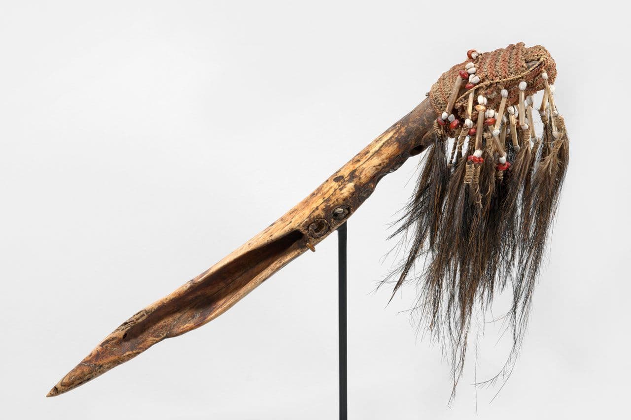 Bone Dagger
Asmat people, West Papua, Indonesia
2023.118.9 Bone Dagger
Asmat people, West Papua, Indonesia
2023.118.9